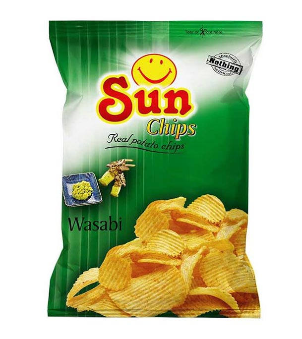 Picture of SUN Chips Wasabi- 38 gm