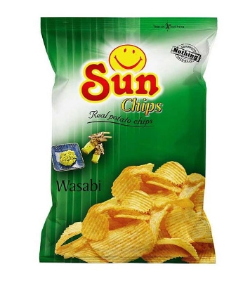 Picture of SUN Chips Wasabi- 38 gm
