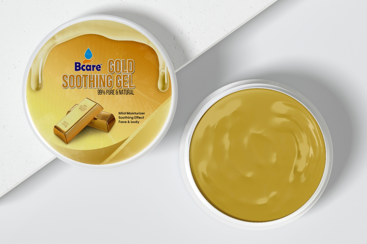 Picture of Gold Soothing Gel, Gold Gel (গোল্ড জেল, গোল্ড সুথিং জেল ) for Face and Body -240ml