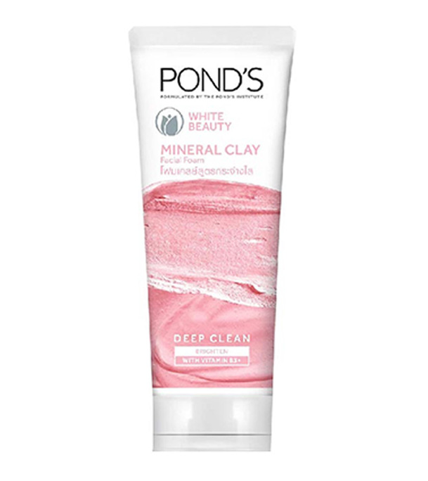Picture of Ponds Pure Bright Mineral Clay Facial Foam- 90gm