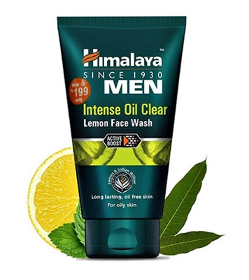 Picture of Himalaya Men Intense Oil Clear Lemon Face Wash- 100ml