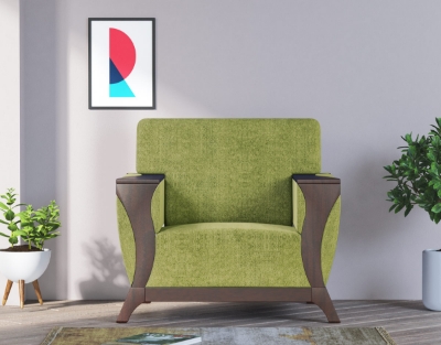 Buy Regal Wooden Single Sofa-Rome ROME-SSC-347-3-1-20(FABRIC-SF-2121) at Best Price in Bangladesh