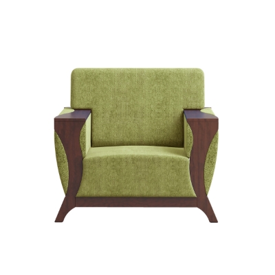 Buy Regal Wooden Single Sofa-Rome ROME-SSC-347-3-1-20(FABRIC-SF-2121) at Best Price in Bangladesh