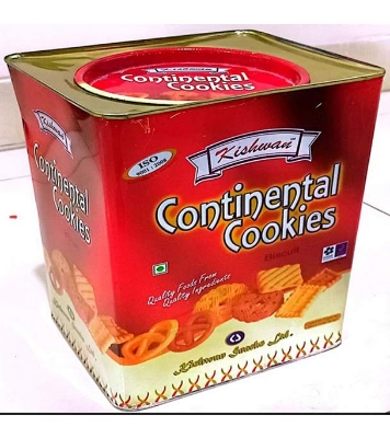 Picture of Kishwan Continental Cookies Tin- 900gm