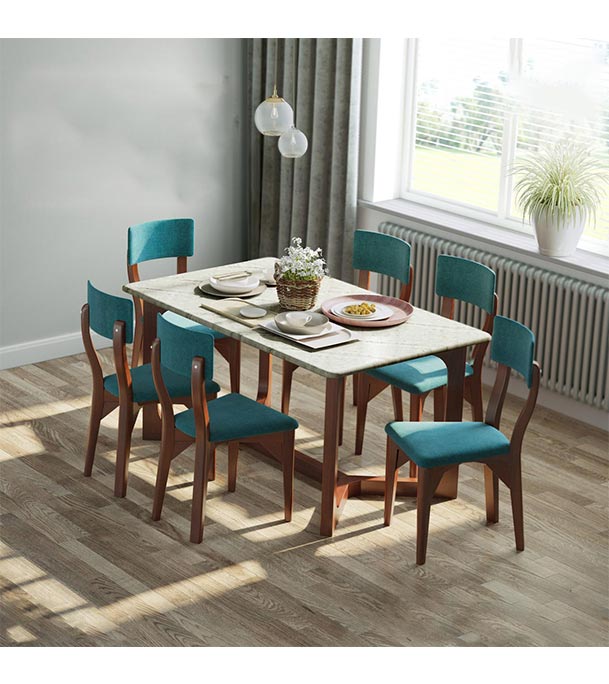 Buy Regal Venice Dining table Wooden Dining Table I TDH-343-3-1-20 Online at Best Price