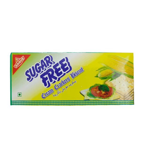 Picture of Haque Cream Crackers Sugar Free 125gm
