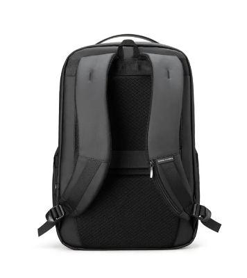 MR9111X Black Backpack. USB charging port, padded strap. For 15.6" laptop and tablet