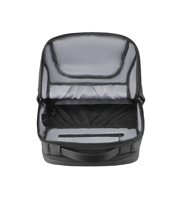 MR9111X Black Backpack. USB charging port, padded strap. For 15.6" laptop and tablet