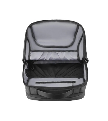 MR9111X Black Backpack. USB charging port, padded strap. For 15.6" laptop and tablet