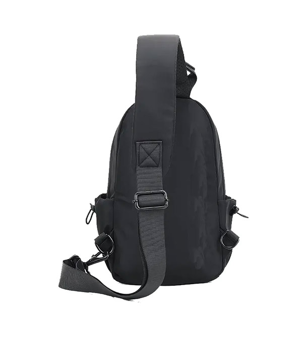 Crossbody Single Shoulder Black Bag by Fashion