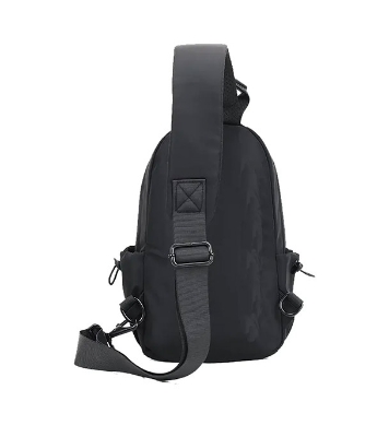 Crossbody Single Shoulder Black Bag by Fashion