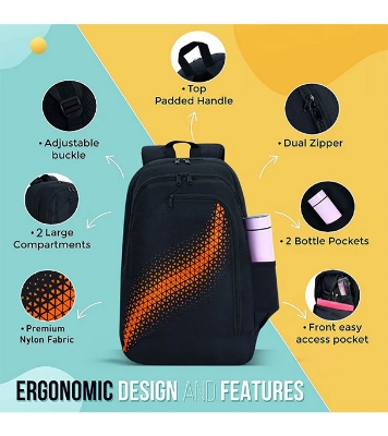 School College and Traveling Backpack by Espiral