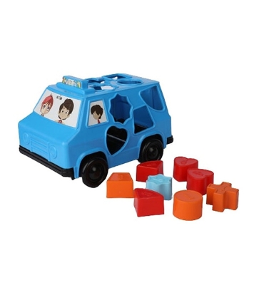 Picture of Puzzle Car - Blue
