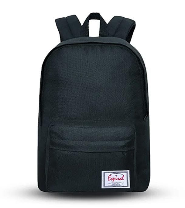 Buy Easy to Carry Black Mini Backpack by Espiral Online 