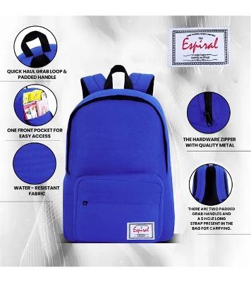 Easy to Carry Black Mini Backpack by Espiral