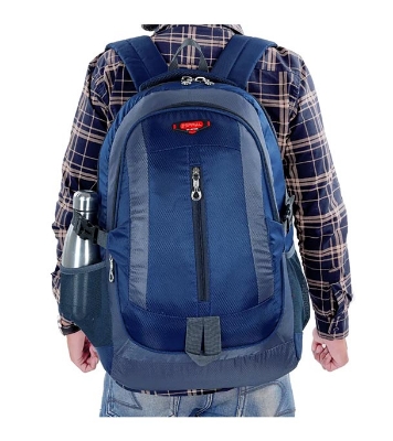 Buy Traveling & Hiking Navy Blue Backpack by Espiral Online
