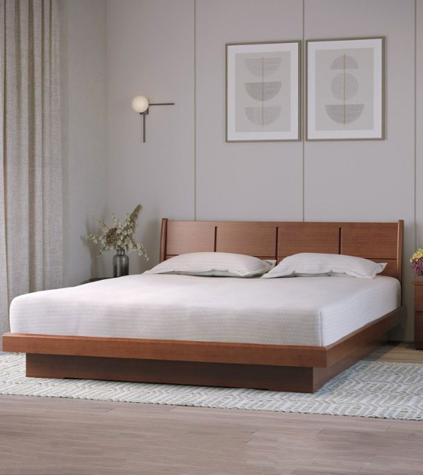 Buy Regal Legacy Wooden Double Bed Antique Online at Best Price