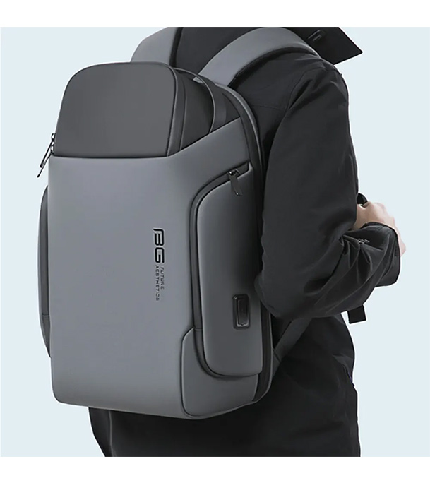 Buy Bange 7277 Business Travel & Laptop Backpack Gray Online 