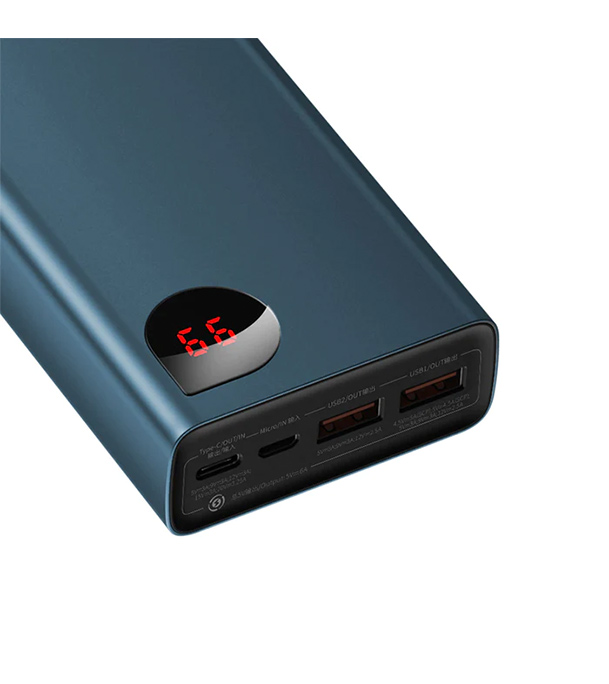 Buy Baseus Adaman Metal Digital Display Quick Charge Power Bank 20000mAh 65W Black at Best Price in Bangladesh