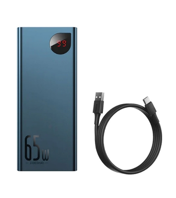 Buy Baseus Adaman Metal Digital Display Quick Charge Power Bank 20000mAh 65W Black at Best Price in Bangladesh