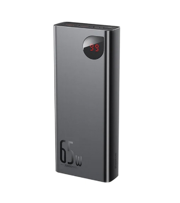 Buy Baseus Adaman Metal Digital Display Quick Charge Power Bank 20000mAh 65W Black at Best Price in Bangladesh