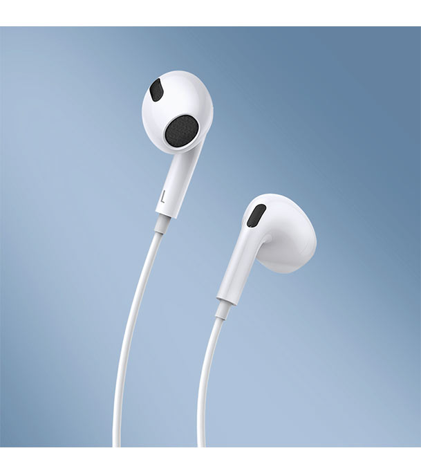 Buy Baseus Encok 3.5mm lateral in-ear Wired Earphone H17 White NGCR020002 Online at Best Price