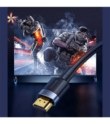 Buy Baseus Cafule 4KHDMI Male To 4KHDMI Male Adapter Cable 3m Black CADKLF-G01 Online