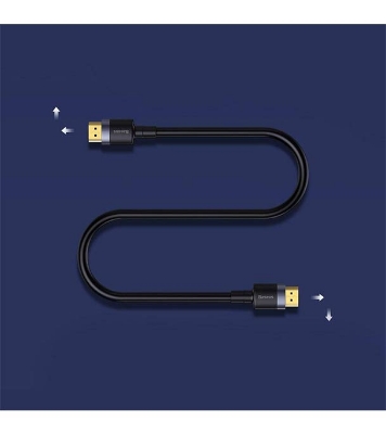 Buy Baseus Cafule 4KHDMI Male To 4KHDMI Male Adapter Cable 3m Black CADKLF-G01 Online