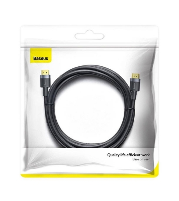 Buy Baseus Cafule 4KHDMI Male To 4KHDMI Male Adapter Cable 3m Black CADKLF-G01 Online