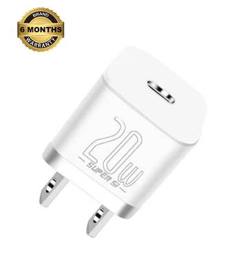 Buy Baseus Super Si Quick Charger 1C 20W CN Sets White Online