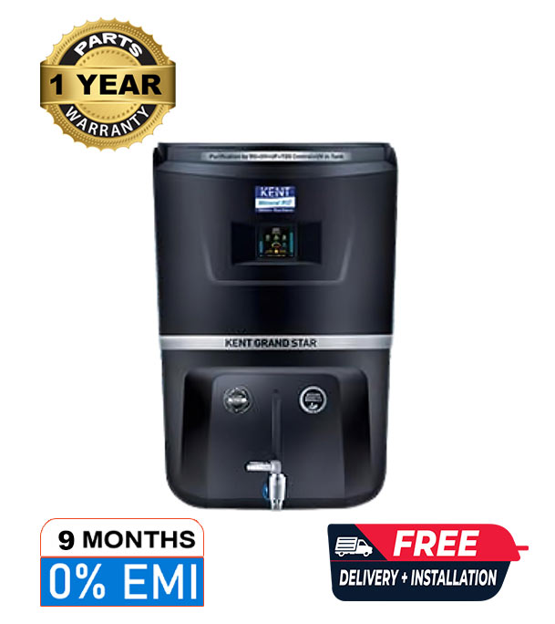 Buy KENT Grand Star-B with Digital Display of Purity & Performance 20 Liter Black at Best Price In Bangladesh