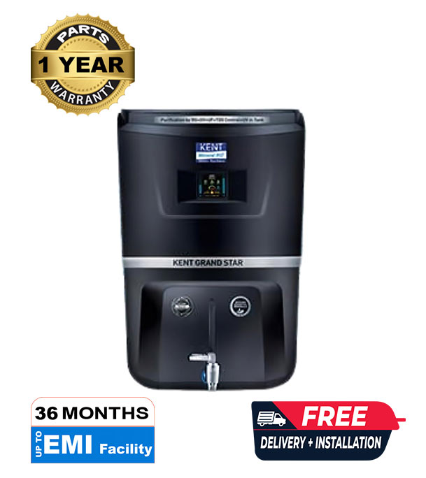 Buy KENT Grand Star-B with Digital Display of Purity & Performance 20 Liter Black at Best Price In Bangladesh	