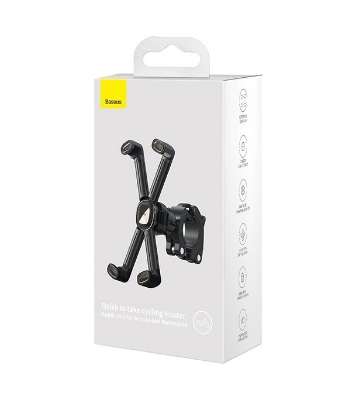 Baseus Quick to take cycling Holder (Applicable for bicycle and Motorcycle）Black