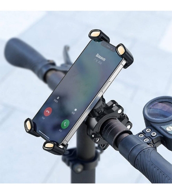 Baseus Quick to take cycling Holder (Applicable for bicycle and Motorcycle）Black