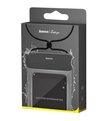 Baseus Let''s go Slip Cover Waterproof Bag Gray+Black