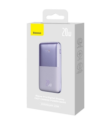 Baseus Bipow Pro Digital Display Fast Charge Power Bank 10000mAh 20W