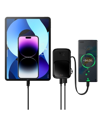 Baseus Qpow Pro Digital Display Fast Charge Power Bank 10000mAh 22.5W Type-C Edition Black