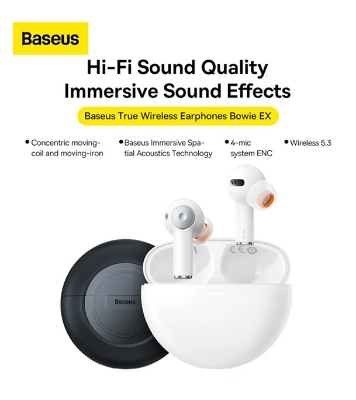 Baseus True Wireless Earphones Bowie EX Black