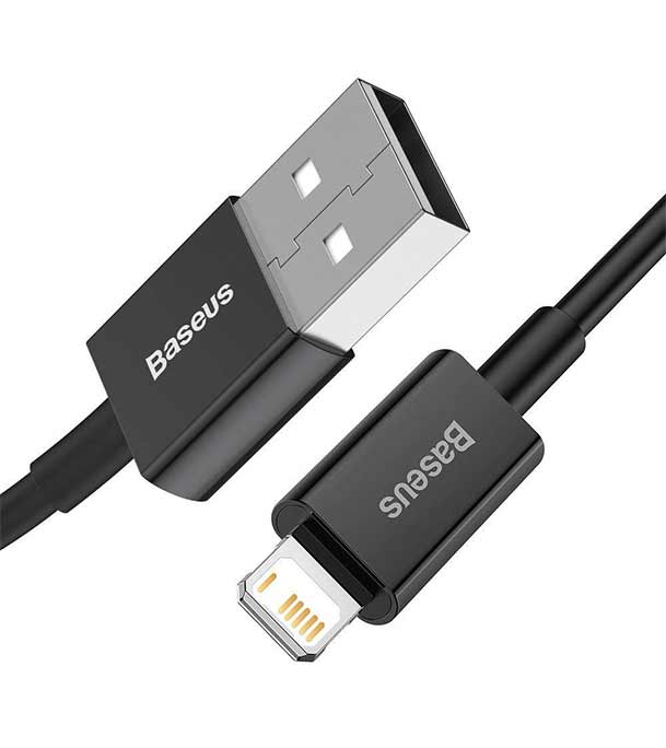 Baseus Superior Series Fast Charging Data Cable USB to iP 2.4A 2m Black