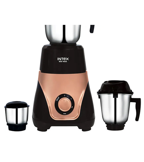 Buy Intex Mixer Grinder INDO 820B 900W with 3 Pcs SS Jar Online at Best Price