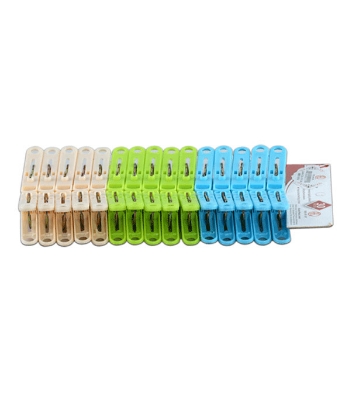 Buy Laundry Clips 30 Pcs Set Assorted Online at Best Price