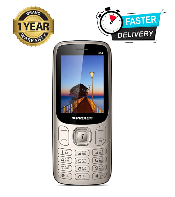 Picture of Proton C14 Feature Phone With Facebook And Internet Access Multi Color