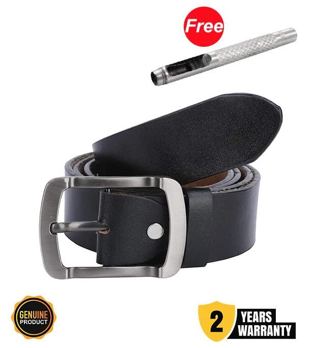 Picture of Genuine Leather Premium Quality 1 Pc Belt For Men 