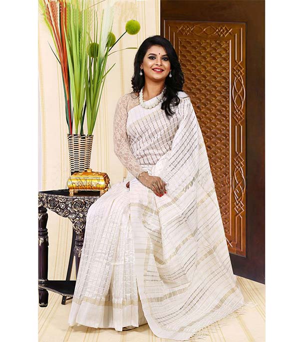 Tangail Jhum Silk Taat Sharee