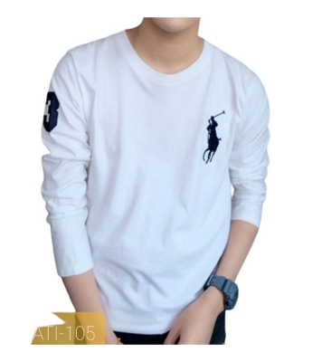 Picture of  Premium Quality  Winter Cotton Full Sleeve T- Shirt