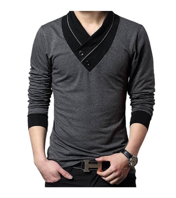 Picture of  Premium Quality  Winter Cotton Full Sleeve T- Shirt