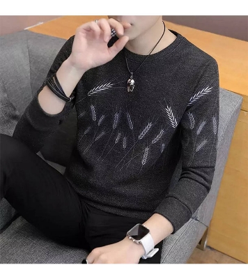 Picture of  Premium Quality  Winter Cotton Full Sleeve T- Shirt