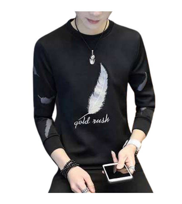 Picture of  Premium Quality  Winter Cotton Full Sleeve T- Shirt