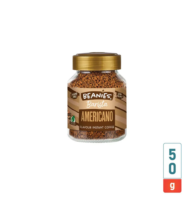 Picture of BEANIES Barista Americano Flavour Instant Coffee 50g UK