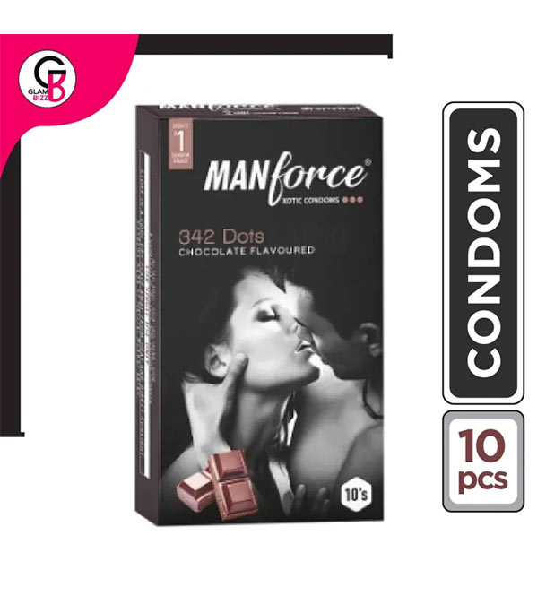 Buy MANFORCE 342 Dots Chocolate Flavored 10 Condoms India at Best Price In Bangladesh